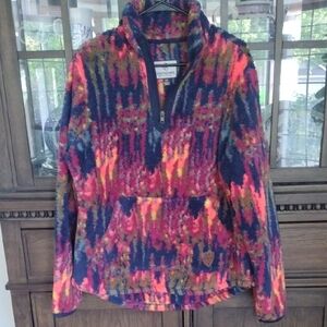 Legendary Whitetails Women's Multicolor Fleece Pullover